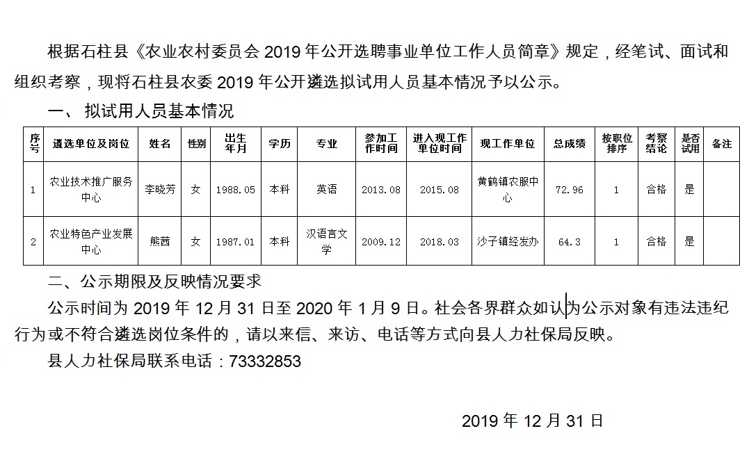 三百户村委会招聘公告发布